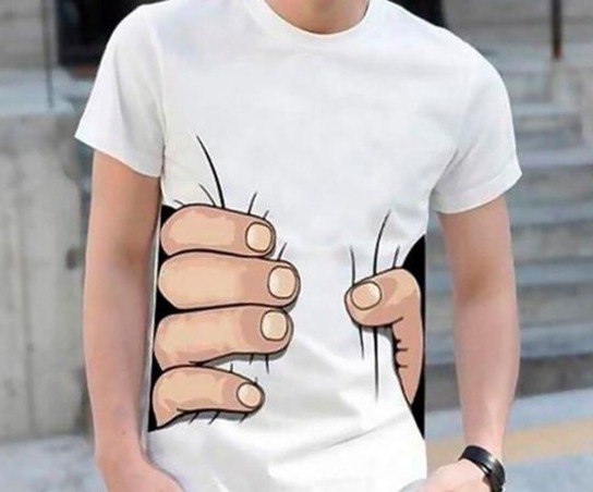 Big Hand Squeeze T Shirt Design Free CDR Vectors Art