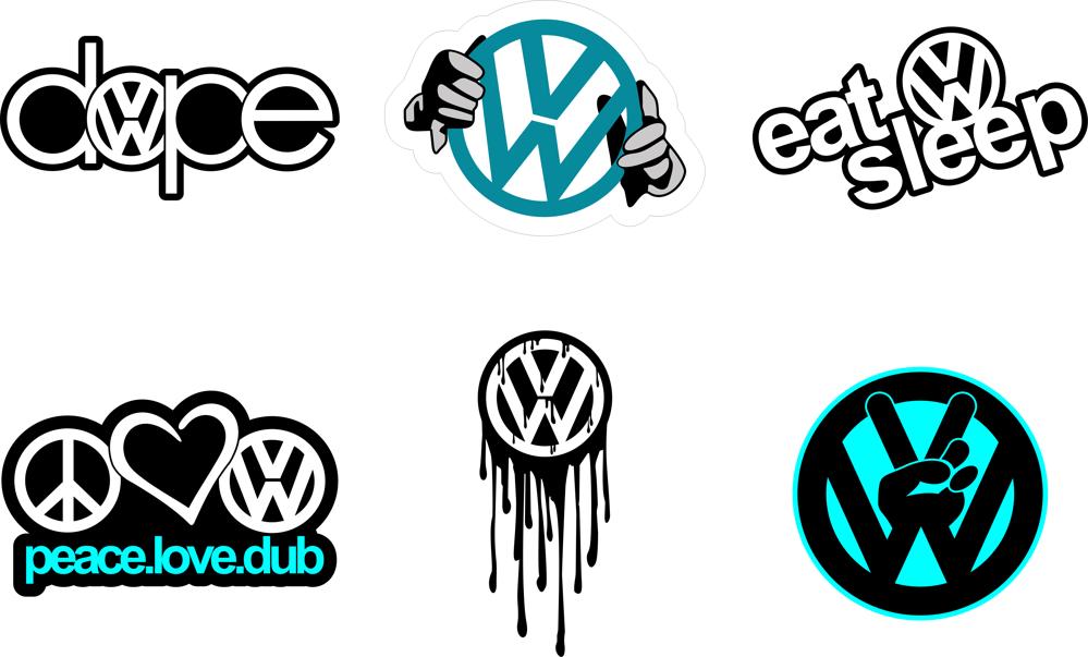Volkswagen Logo Free CDR Vectors Art