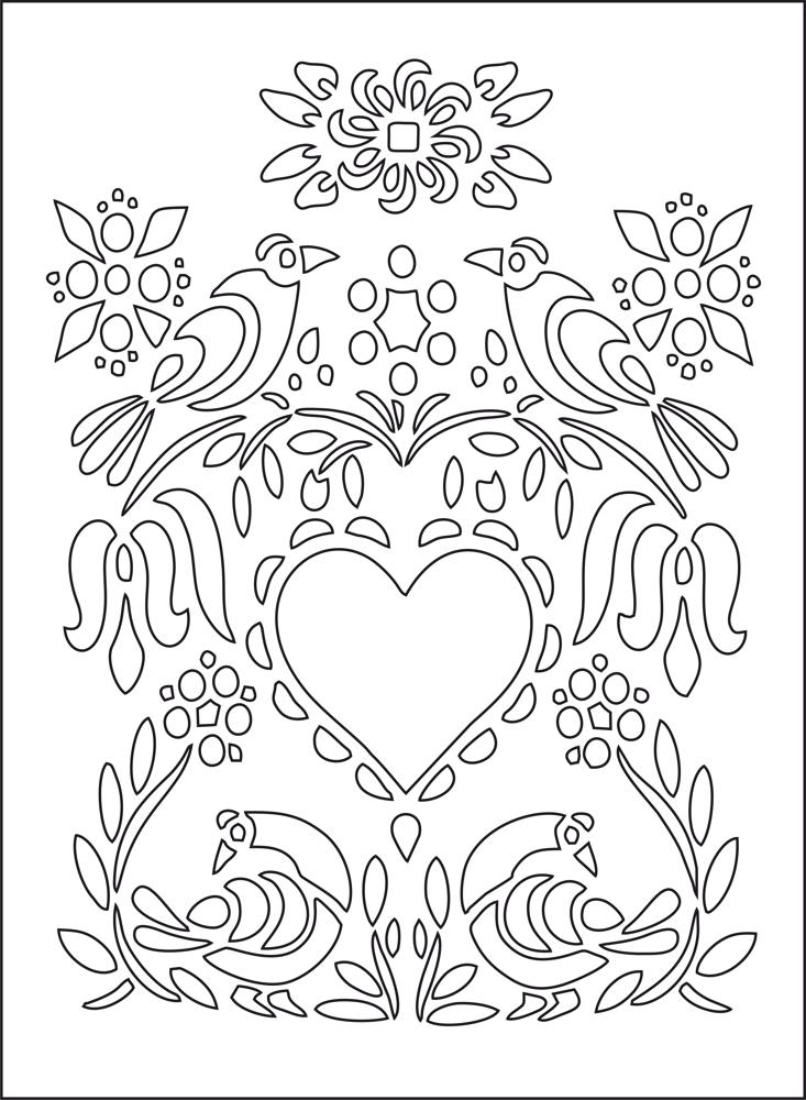 Love Illustration Floral Heart Flowers Birds Free CDR Vectors Art