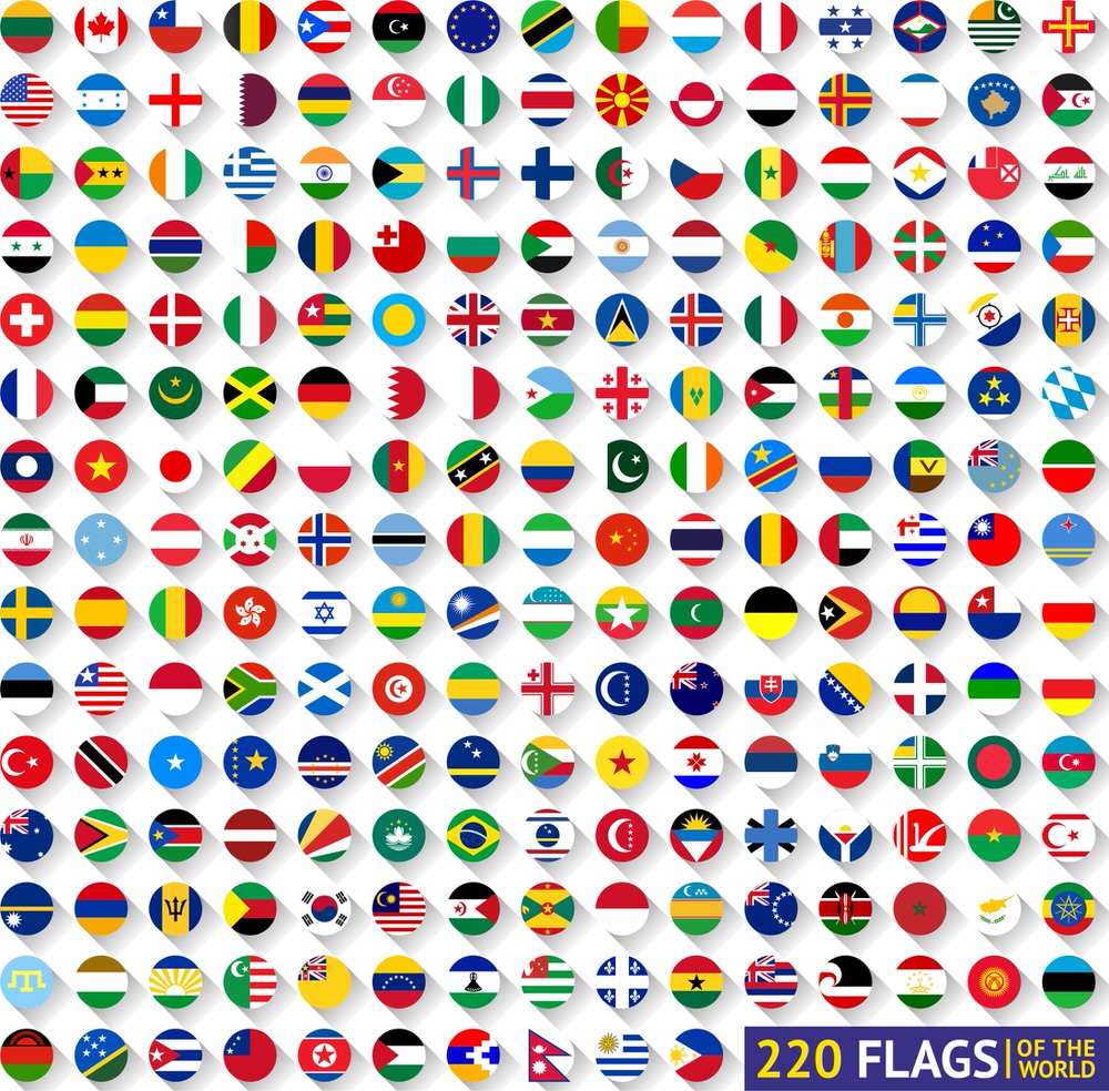 World Flags Free CDR Vectors Art