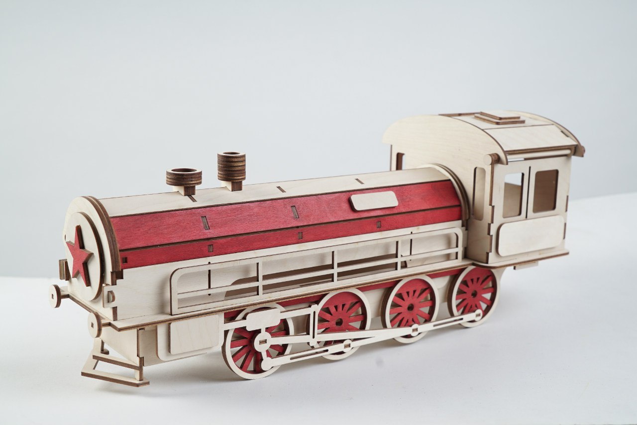 Gift wrap-lokomotive Free CDR Vectors Art