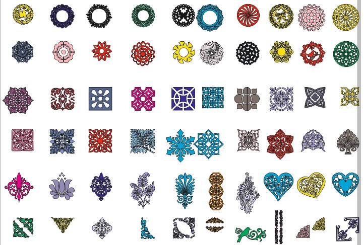 Mandala Round Ornament Pattern Vintage Decorative Free CDR Vectors Art