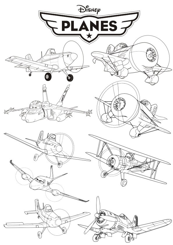 Disney Planes Free CDR Vectors Art