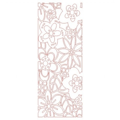 Cnc Panel Laser Cut Pattern File cn-h293 Free CDR Vectors Art