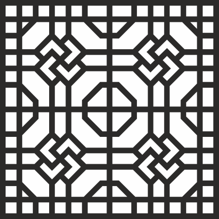 Geometric Jali Design File Free CDR Vectors Art