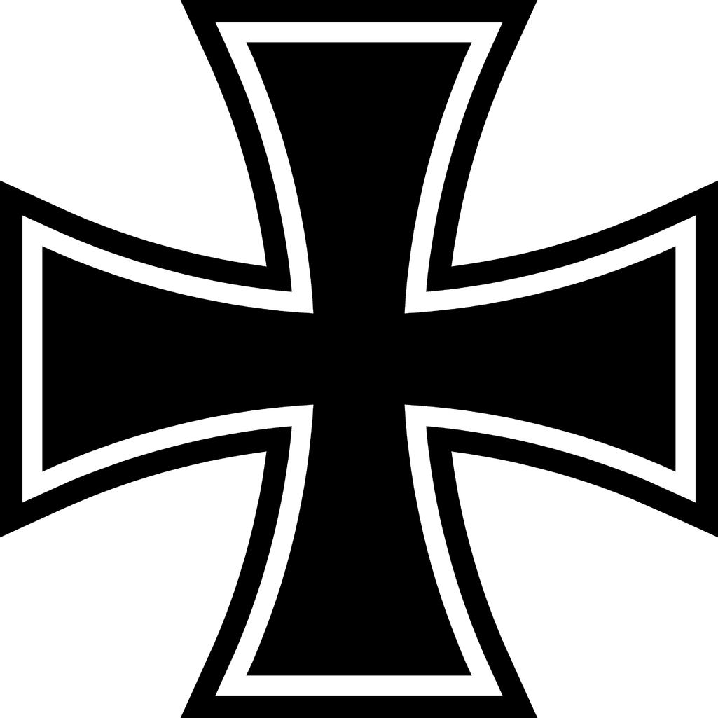 Iron Cross Free DXF File