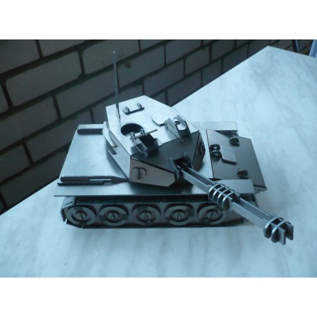 Tank 3d Puzzle Free DXF File