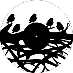 Bird Wall Clock On Tree Branches For Laser Cut Cnc Free CDR Vectors Art