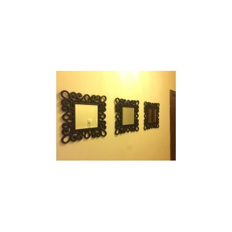 Elegant Mirror Frame Free DXF File