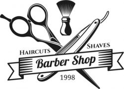 Barber Shop Hair Cut Shaves Free CDR Vectors Art