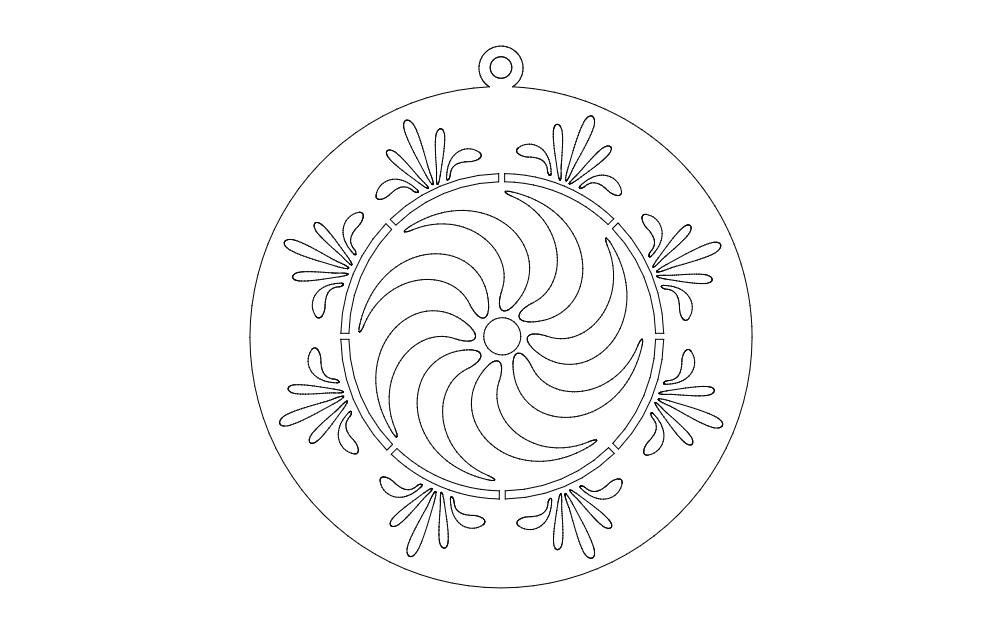 First Ring Free DXF File