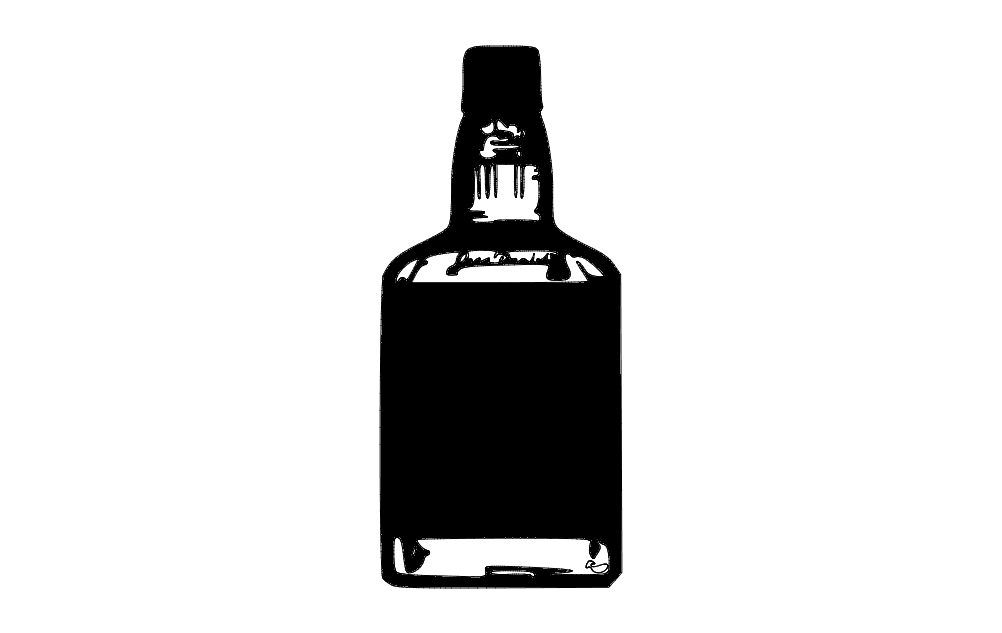 Jd Bottle Free DXF File