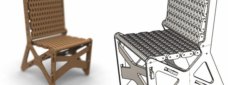 Chair Laser Cut Free CDR Vectors Art