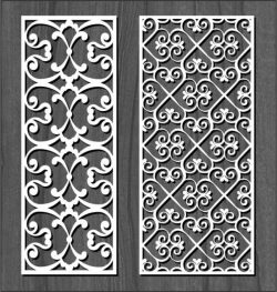 Cnc Laser Cut White Spiral Pattern Free CDR Vectors Art