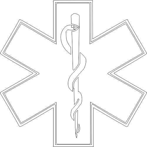 DXF File "star of life" 
