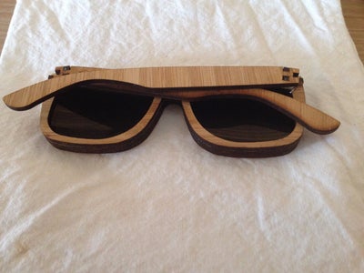 Laser Cut Bamboo Sunglasses Free DXF File