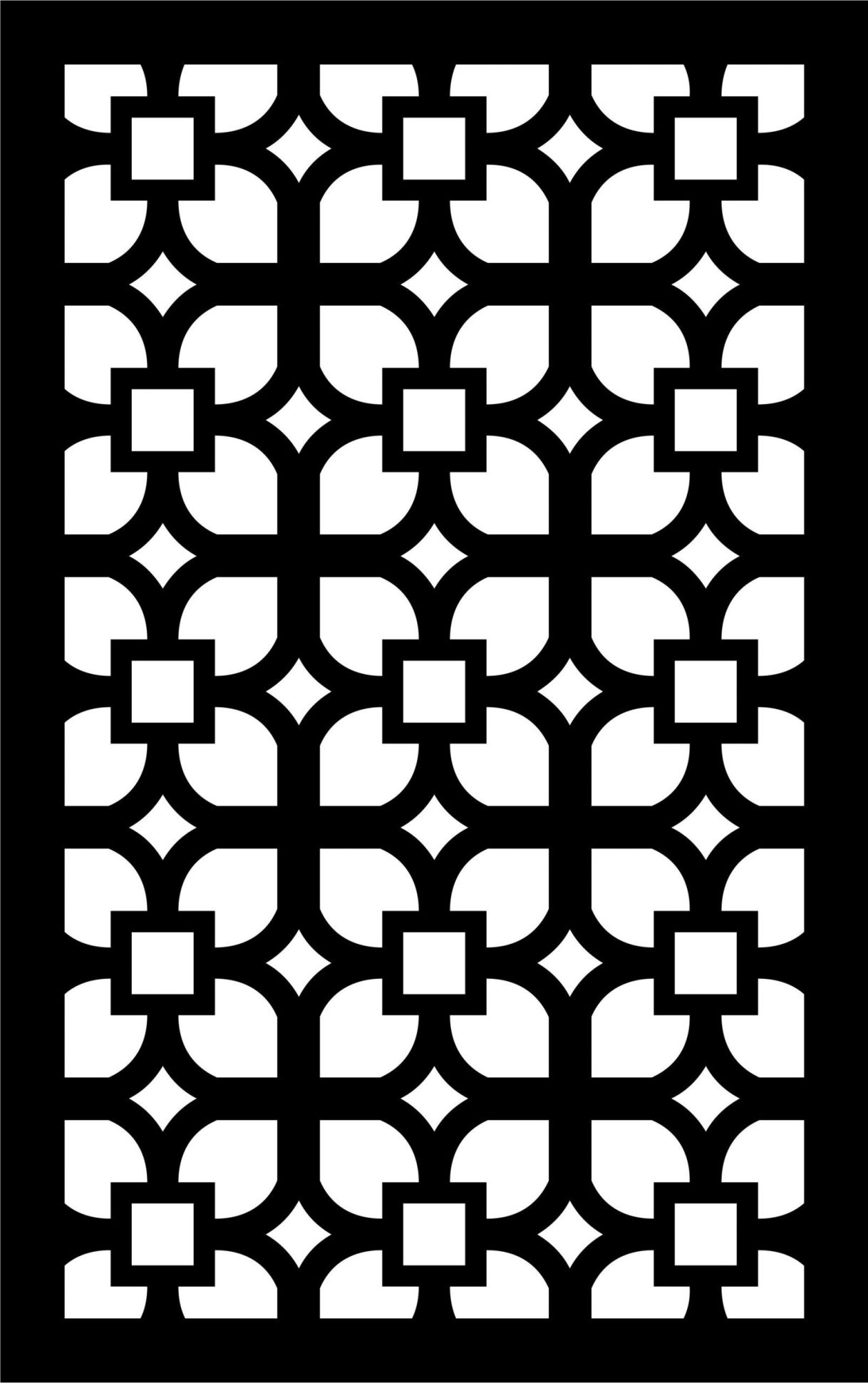 Decorative Screen Patterns For Laser Cutting 18 Free DXF File