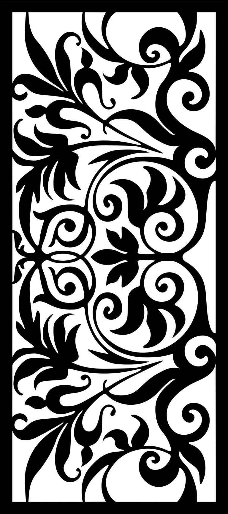 Decorative Screen Patterns For Laser Cutting 32 Free DXF File