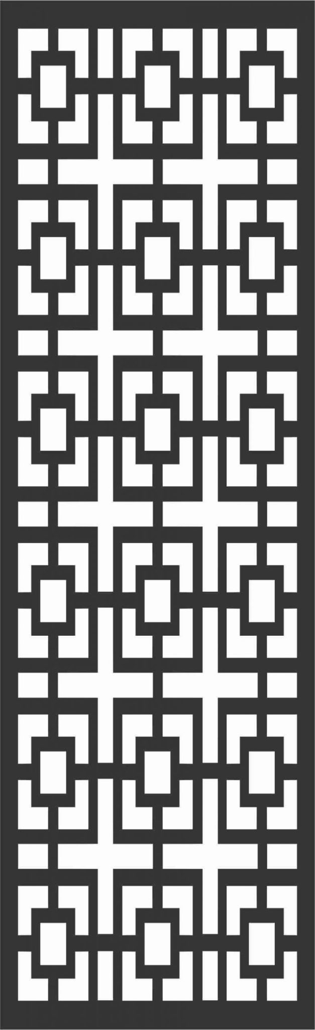 Decorative Screen Patterns For Laser Cutting 172 Free DXF File