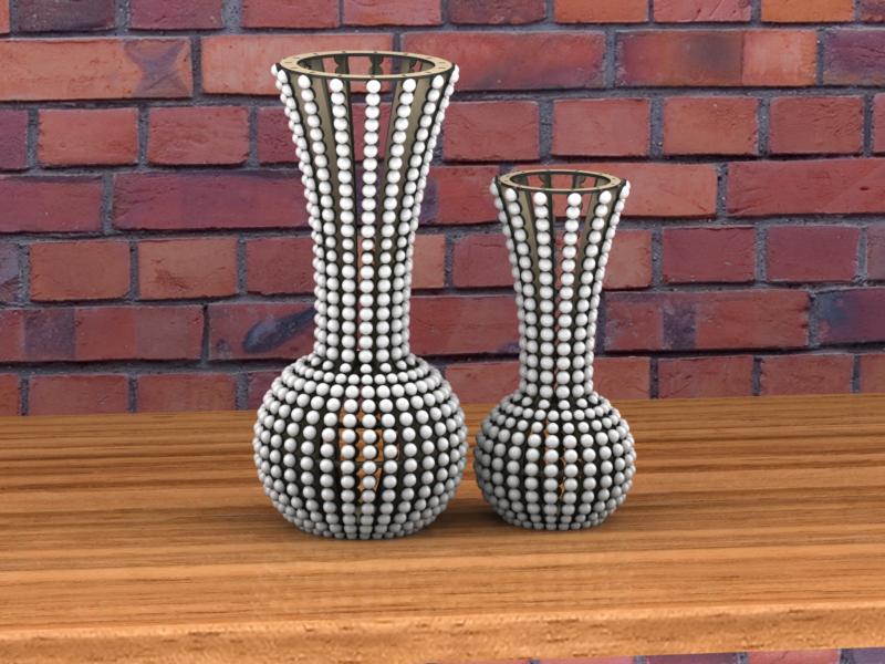 Vase Project Idea Laser Cut Free DXF File