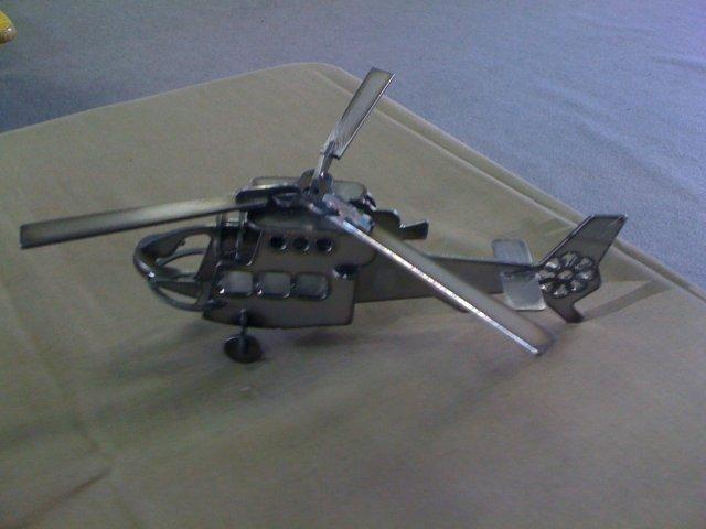 Laser Cut Helicopter 3d Model Free CDR Vectors Art
