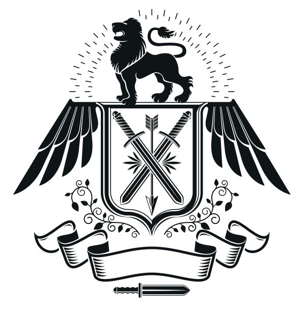 Lion Emblem Logo Badge Free CDR Vectors Art