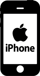 Iphone Logo Vector Free AI File for Free Download | Vectors Art