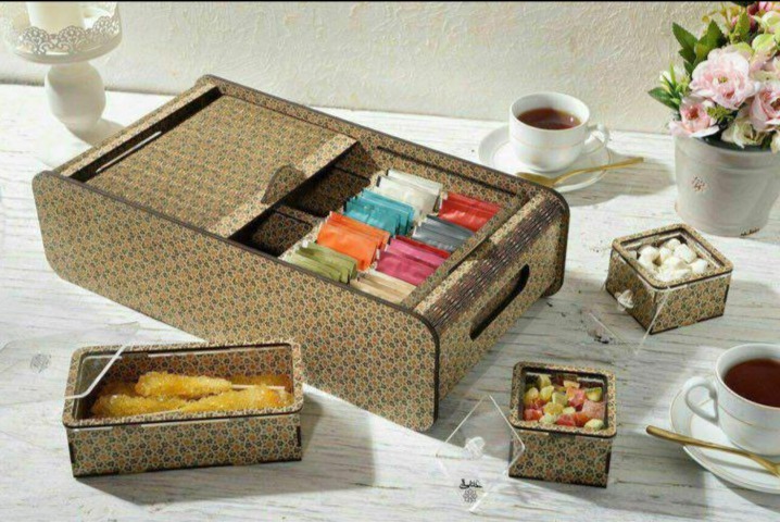 Box For Tea Bags Free CDR Vectors Art