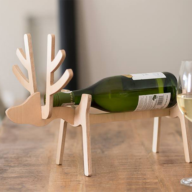 Reindeer Wine Holder 10mm Free PDF File