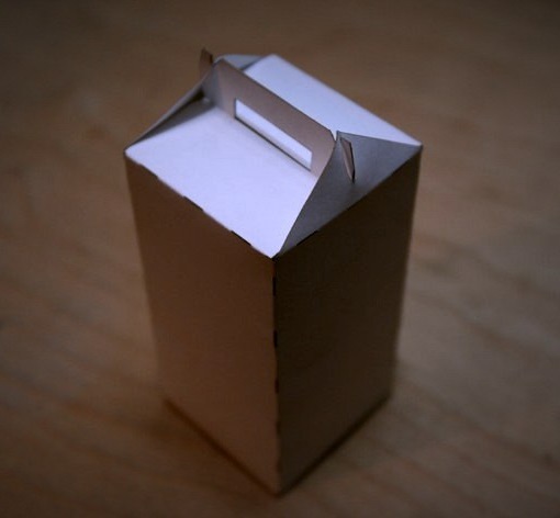 Laser Cut Gable Packaging Box Cardboard Box Template Free CDR Vectors Art
