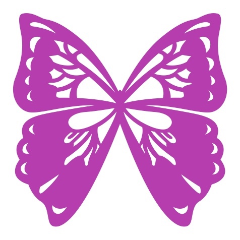 Butterfly For Laser Cut Free CDR Vectors Art