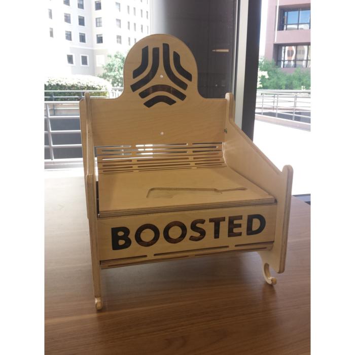 Boosted Board Rack v2 2 Inches For Laser Cut Free DXF File