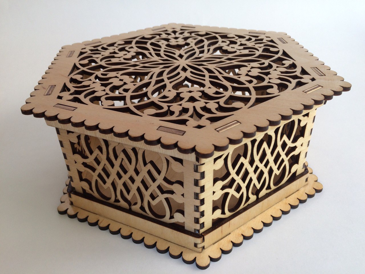 Wooden Jewelry Box For Laser Cut Free CDR Vectors Art