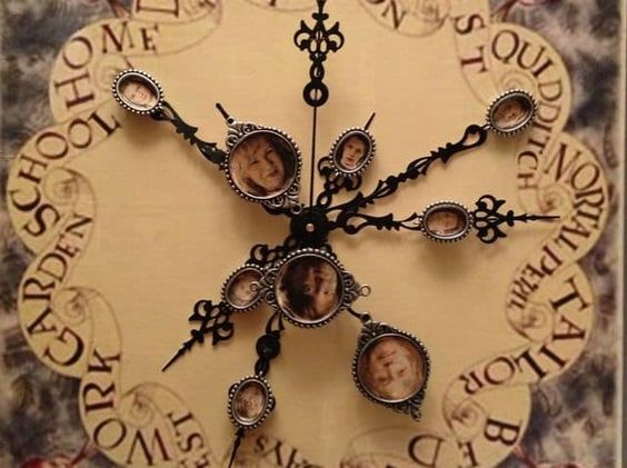 Harry Potter Weasley Clock For Laser Cut Free CDR Vectors Art