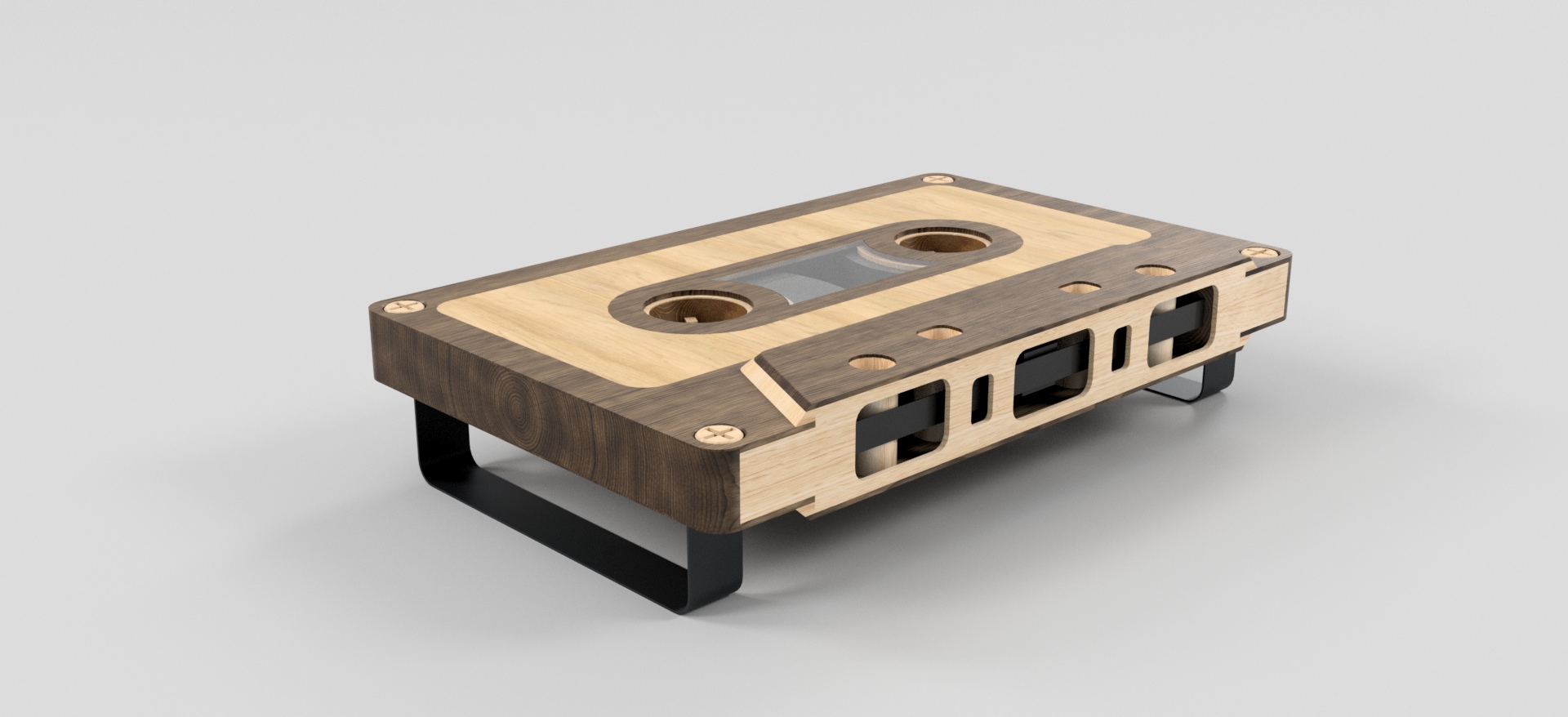 Cassette Tape Coffee Table Bench For Laser Cut Free CDR Vectors Art