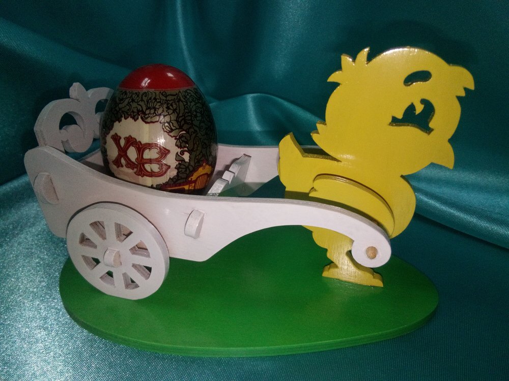 Easter Chicken Egg Holder Template For Laser Cut Free CDR Vectors Art