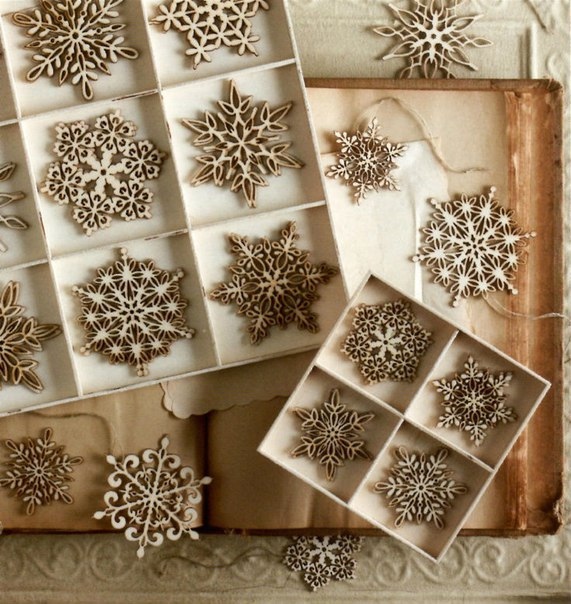 Tree Snowflakes For Laser Cut Free CDR Vectors Art