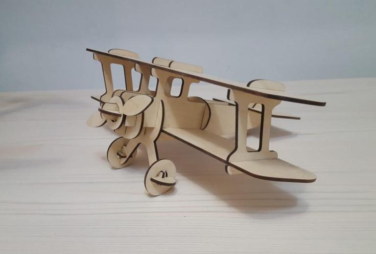 Airplane 2 Drawing For Laser Cutting Free CDR Vectors Art