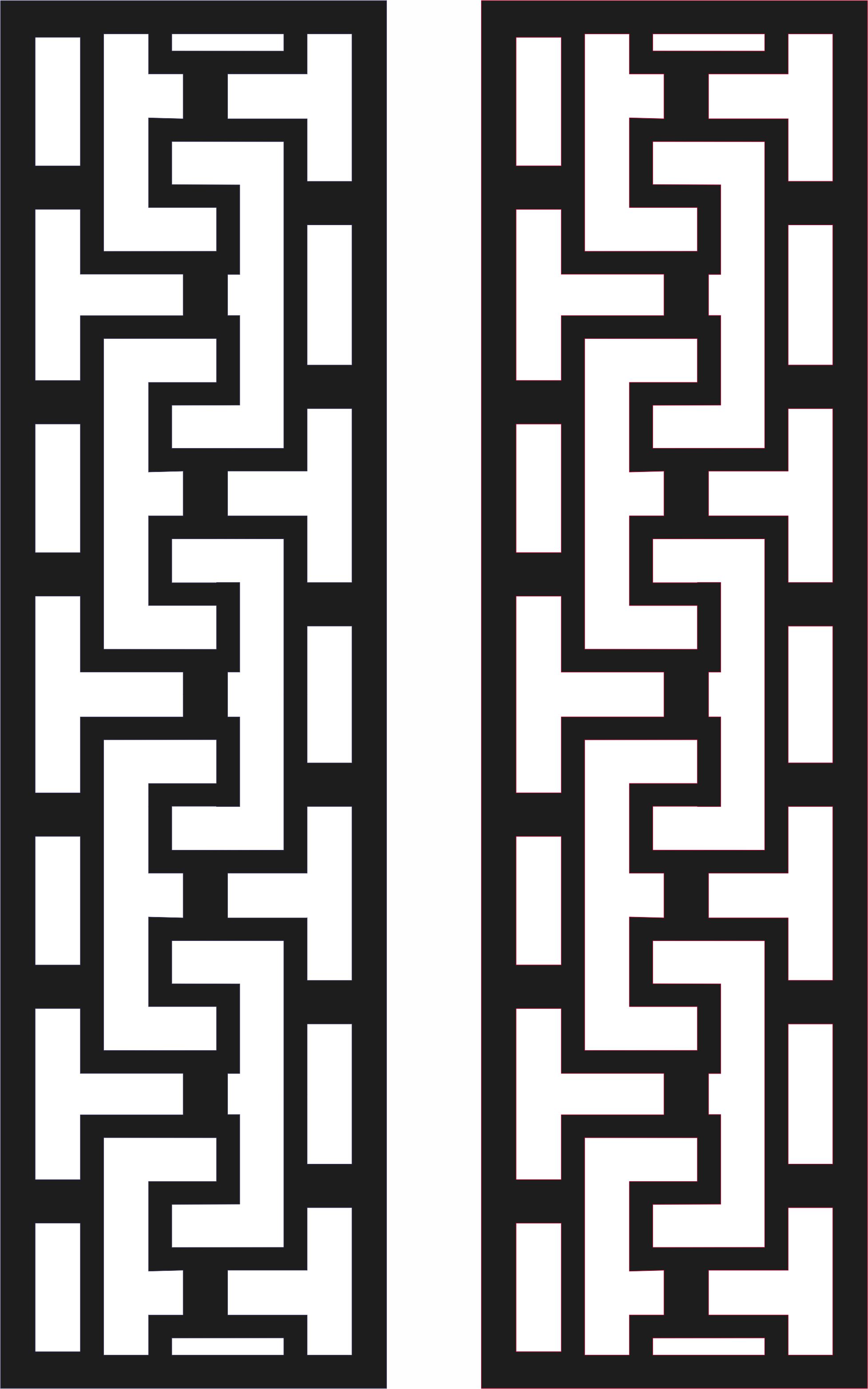 Border Decorative Beautiful Pattern Free DXF File