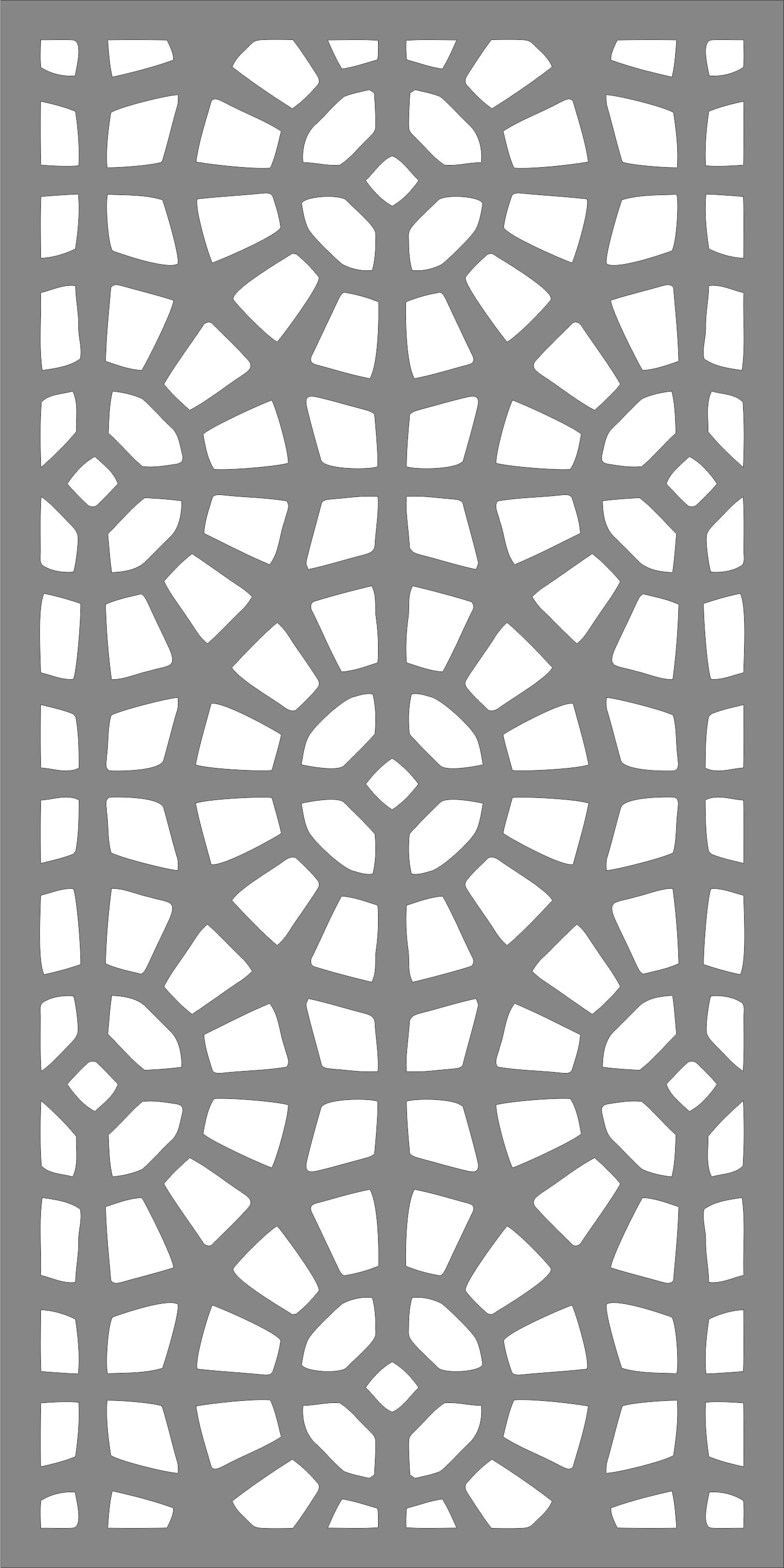Room Partition Circular Baffle Pattern Free CDR Vectors Art
