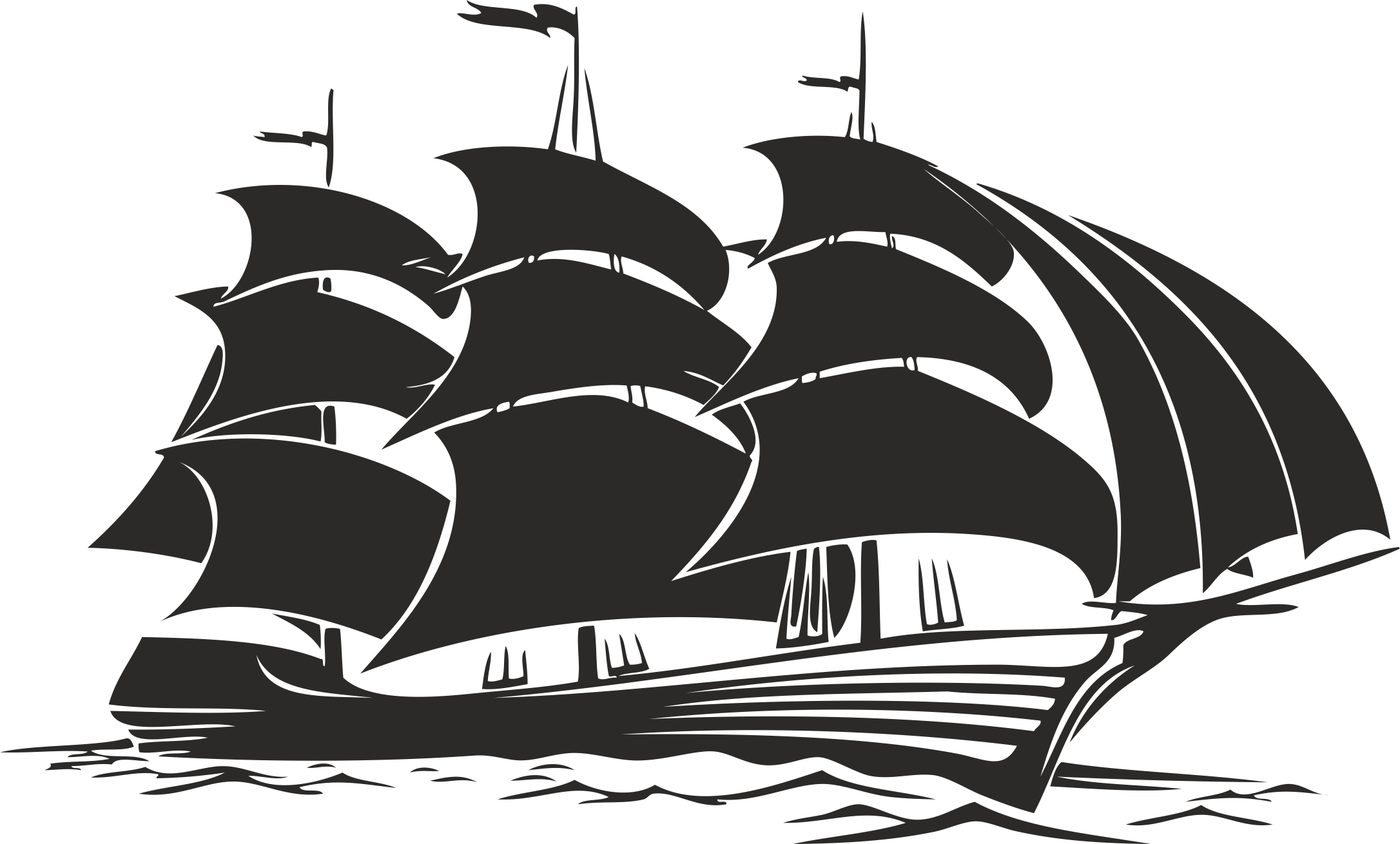 Sailboat Vector Free CDR Vectors Art