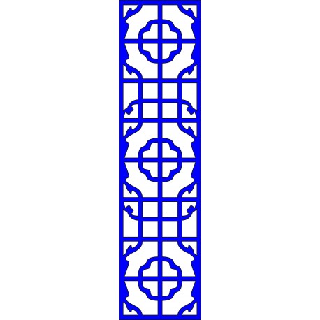 Cnc Panel Laser Cut Pattern File cn-l643 Free CDR Vectors Art