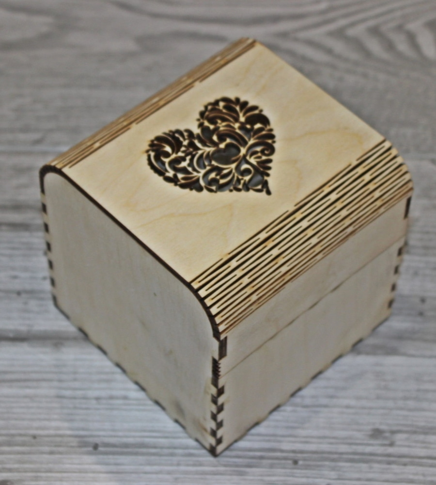 Laser Cut Gift Box With Folding Lid Free CDR Vectors Art