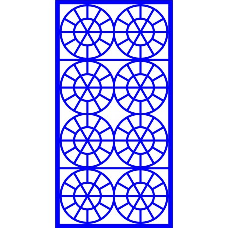 Cnc Panel Laser Cut Pattern File cn-l651 Free CDR Vectors Art