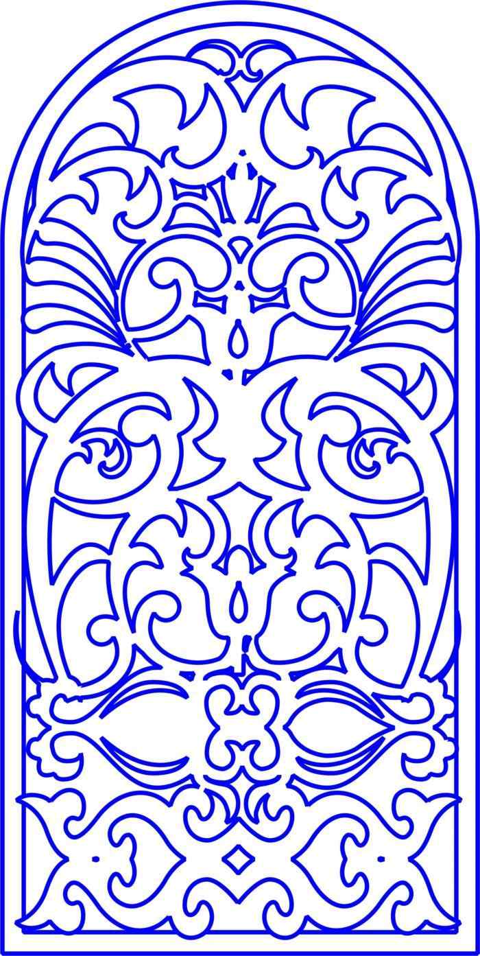 Arch Divider Pattern For Laser Cut Free PDF File