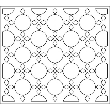 Cnc Panel Laser Cut Pattern File cn-l537 Free CDR Vectors Art