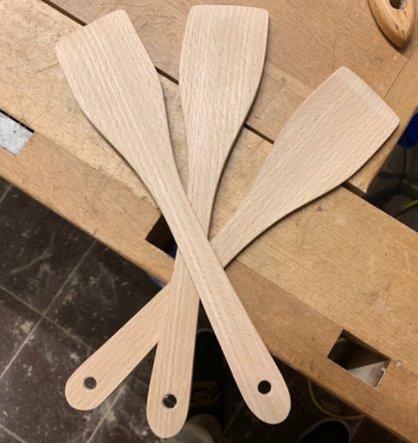 French Spatula For Laser Cut Free DXF File