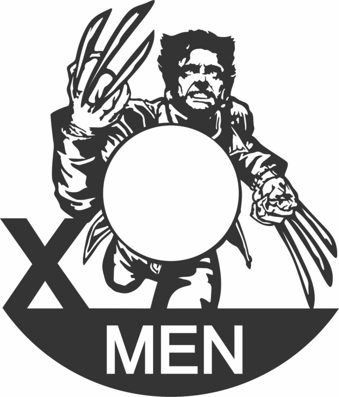 Laser Cut Vinyl Record X Men Clock Free PDF File