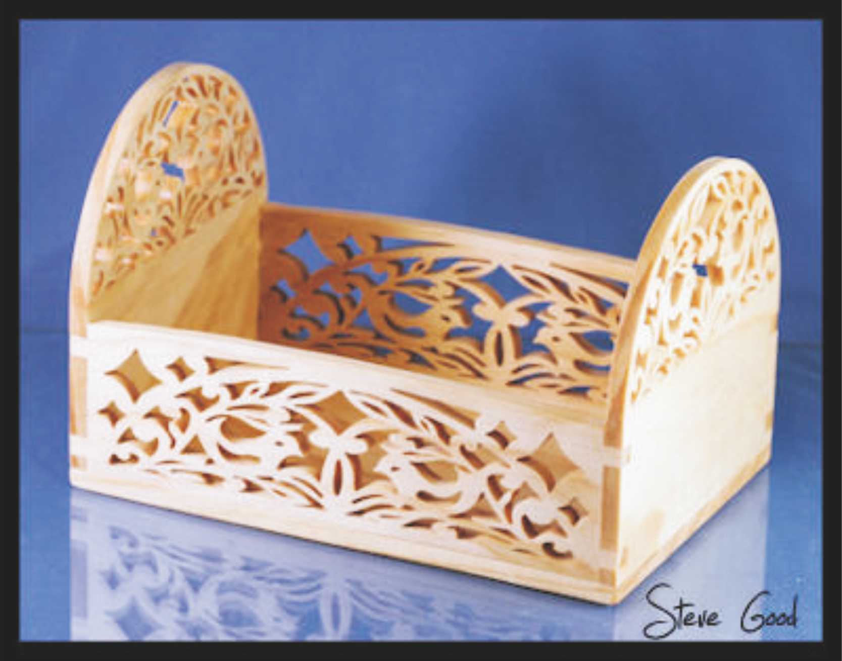 Carved Box For Laser Cut Free DXF File