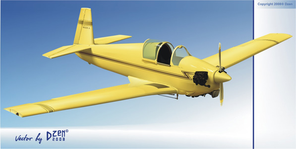 Yellow Aircraft Clip Art Free CDR Vectors Art